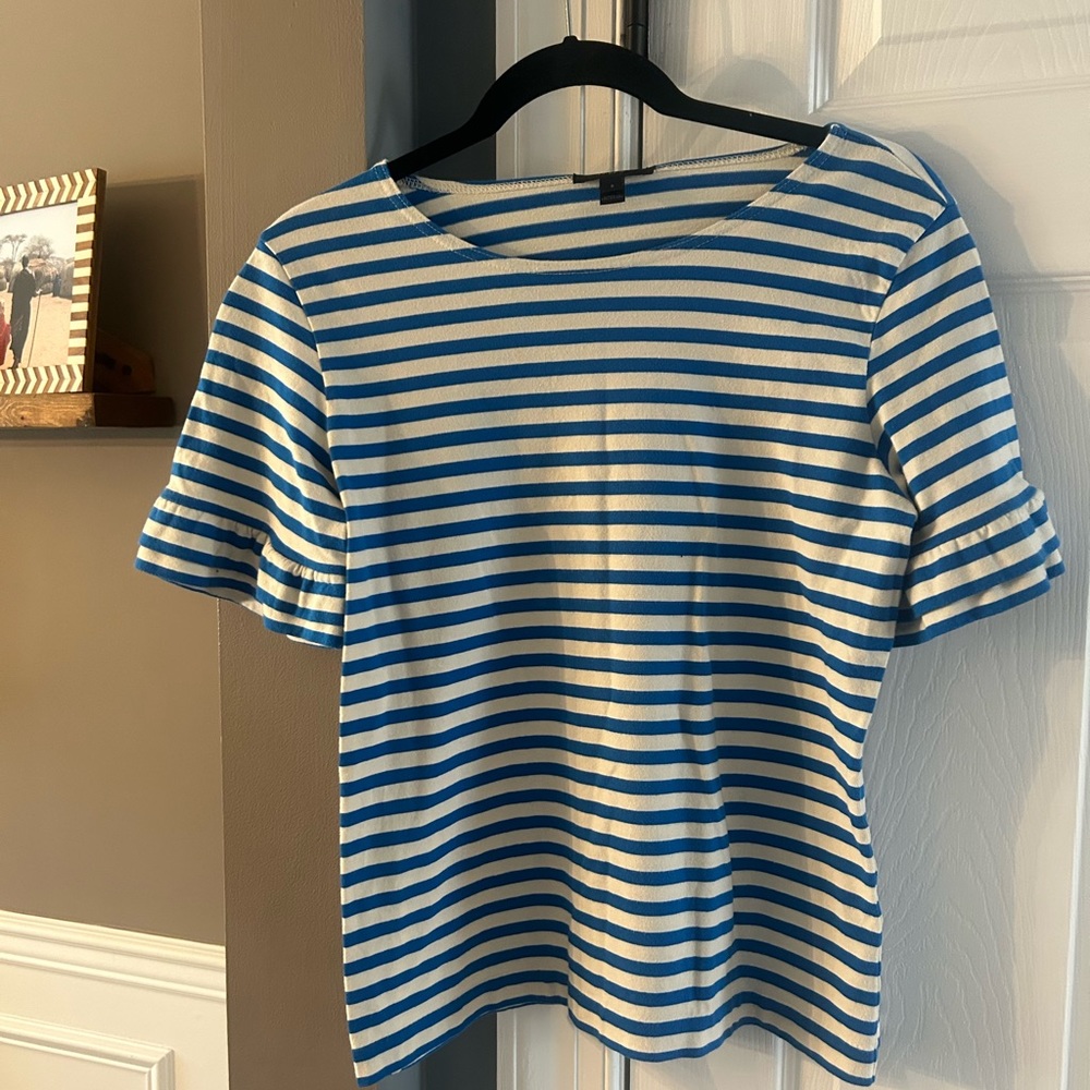 Jcrew, size small, striped t shirt.